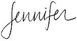 Jennifer signature